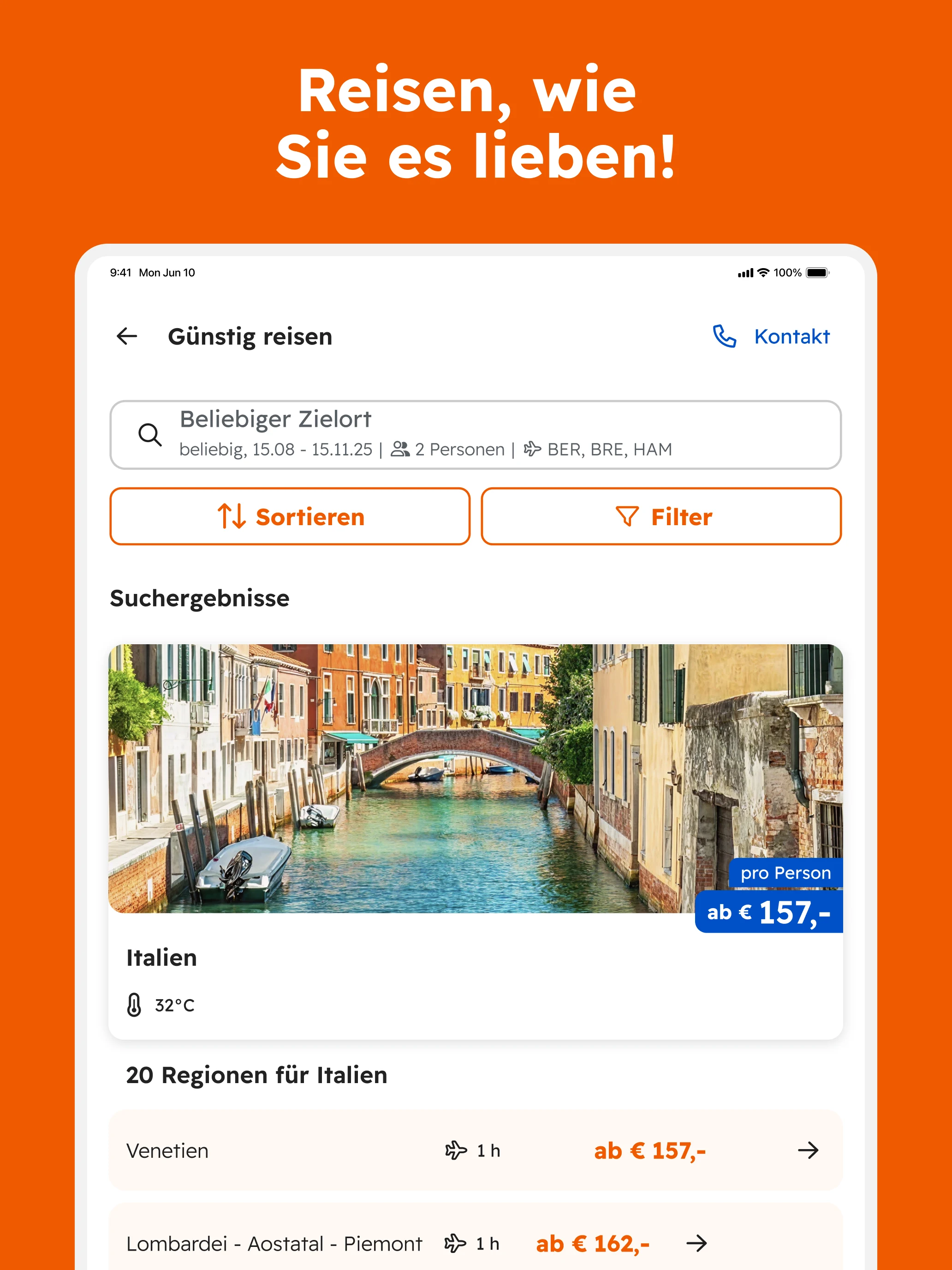 sonnenklar.TV – Günstig Reisen screenshot